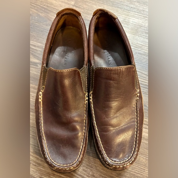 Cole Haan Men´s Size 11M Brown Tucker Venetian Slip-On...